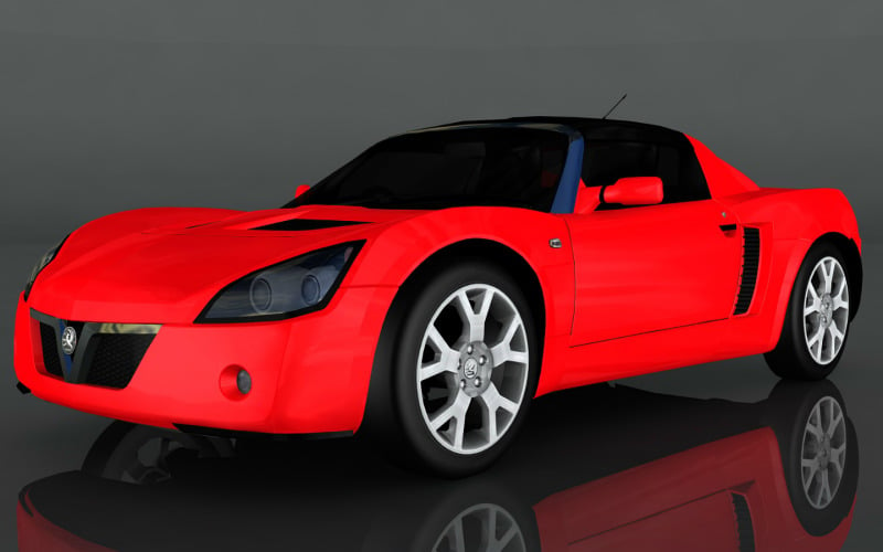 2002 Vauxhall VX220 3d model