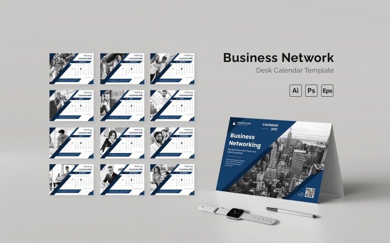 Business Network Desk-kalender