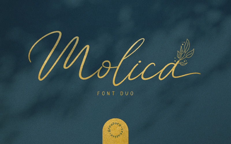 Molica -美丽的字体Duo