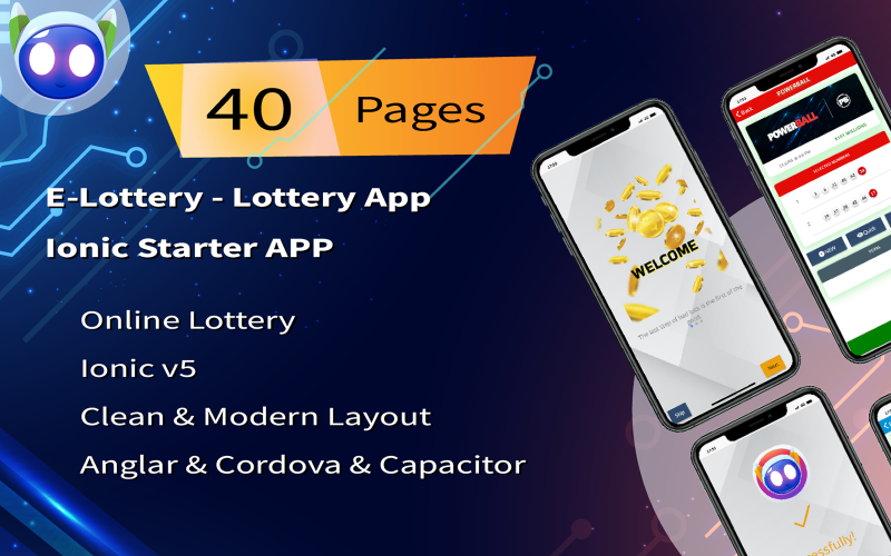 E-lottó Ionic Starter App IonicFrameWork