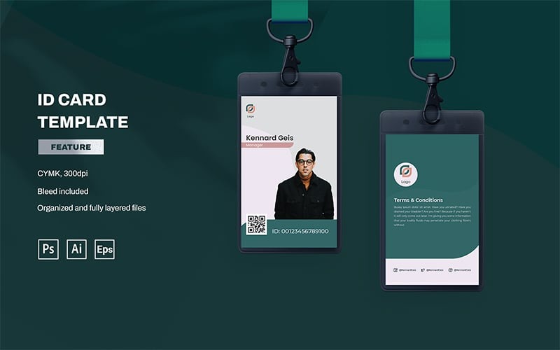 Kennard Geis - ID Card Template