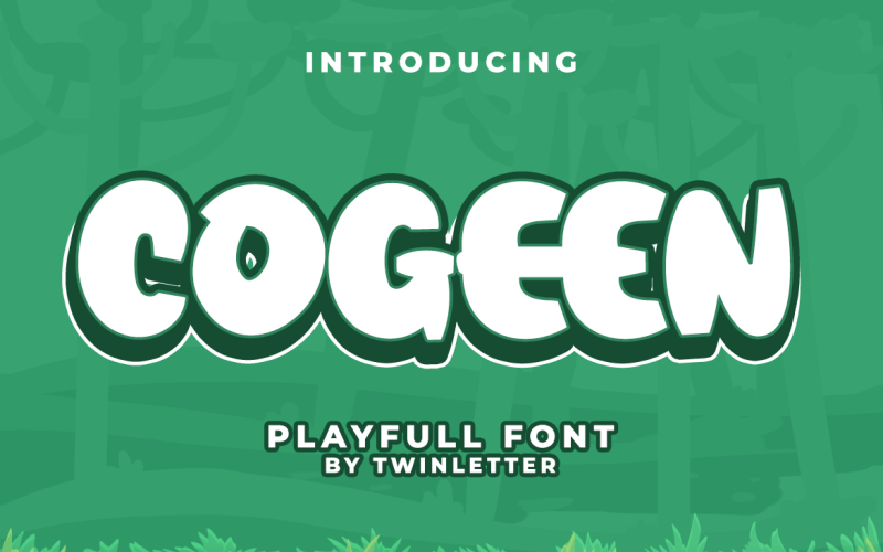 Cogeen -有趣的显示字体