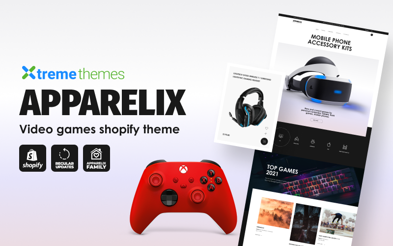 Apparelix-videogames shopify