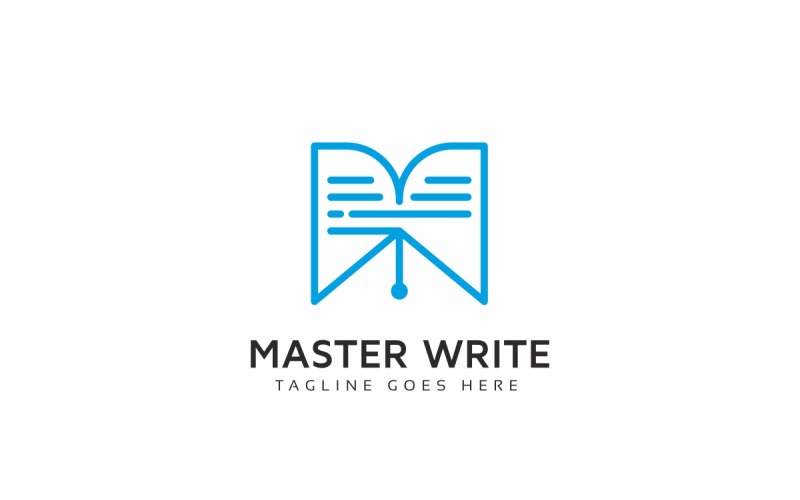 Write Pen Blog Logo Template