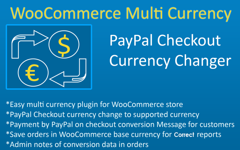 WordPress WooCommerce的多货币WCMC插件