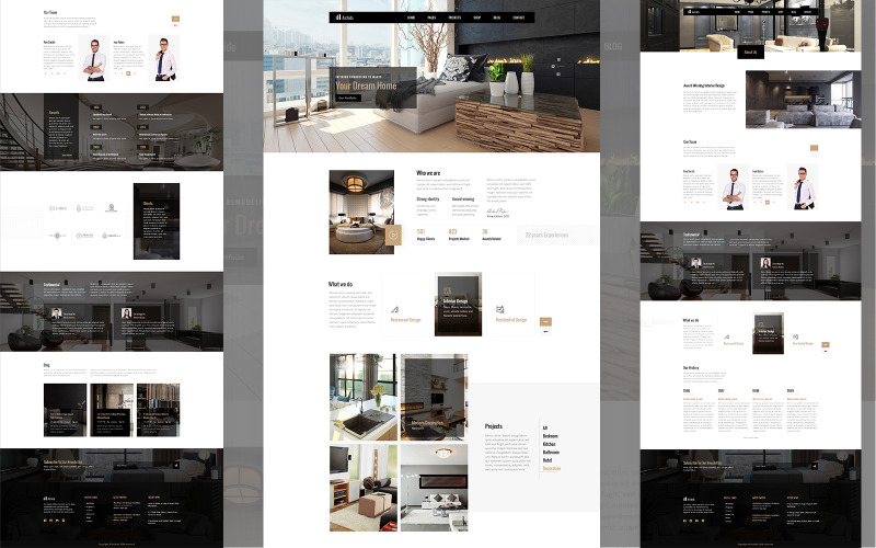 Archido - template de arquitetura PSD