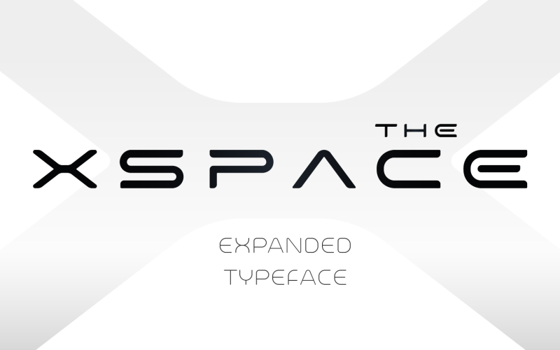 Fütüristik HUD X-Space Yazı Tipi