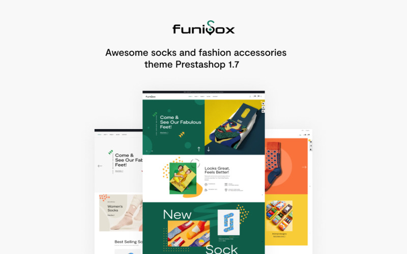 TM Funisox - Tema de Prestashop de moda y calcetines