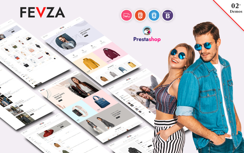 Fevza - PrestaShop模型 responsivo