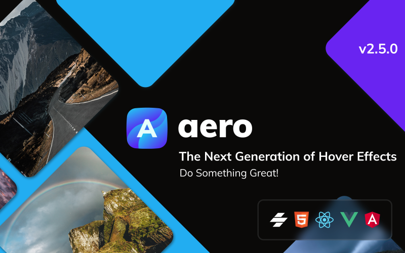 Aero - JavaScript ефектів при наведенні зображення