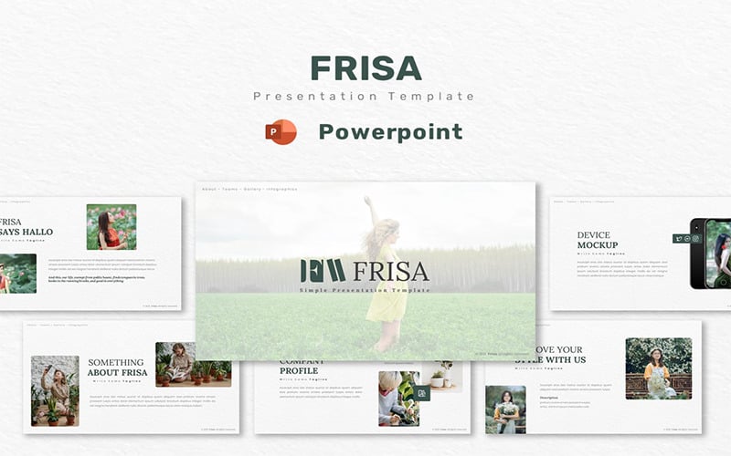 Frissa - Powerpoint模板