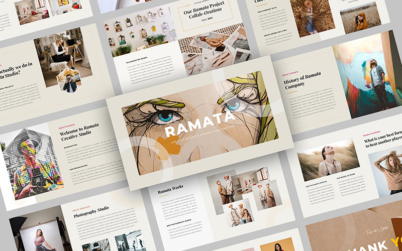 Ramata -创意商业ppt模板