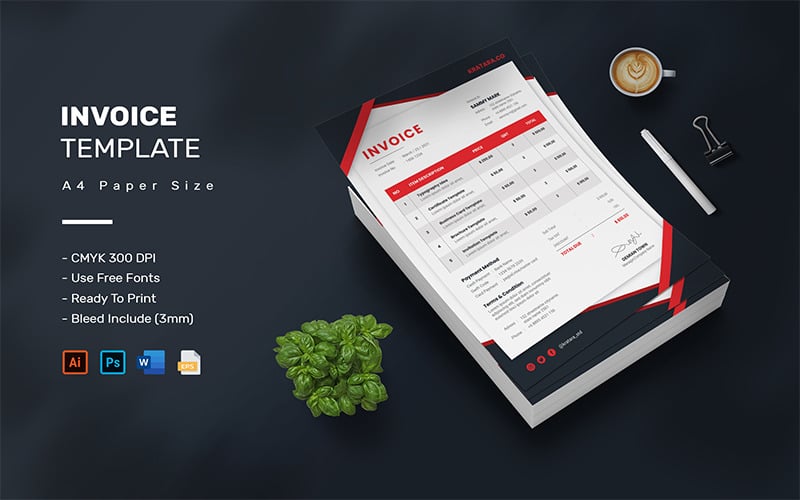 Kratara - Invoice Template