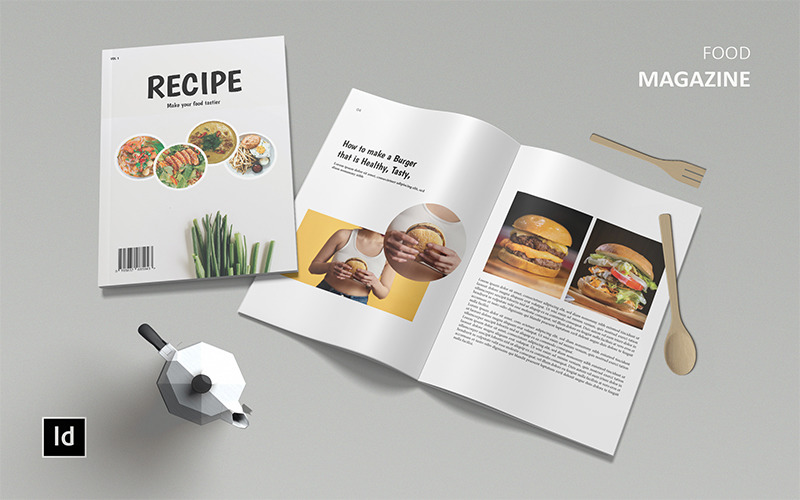 Recept - Magazin sablon