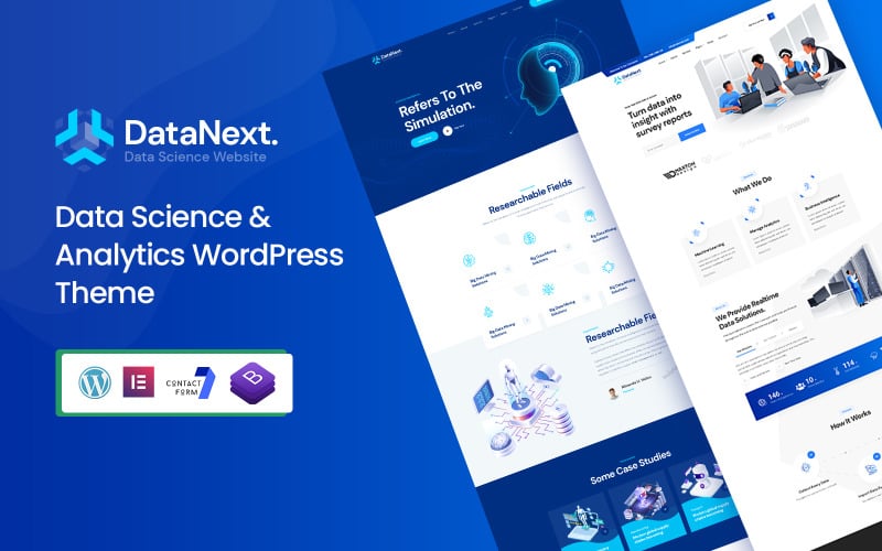 datnext -数据科学 & 分析WordPress主题