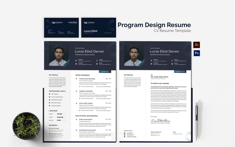 Ensemble de CV de conception de programme