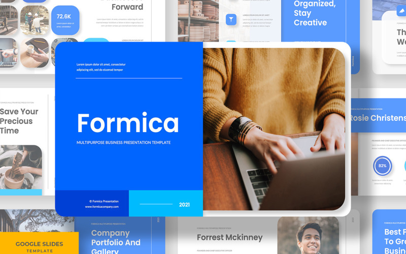 Formica – багатоцільовий бізнес-шаблон Google Slides