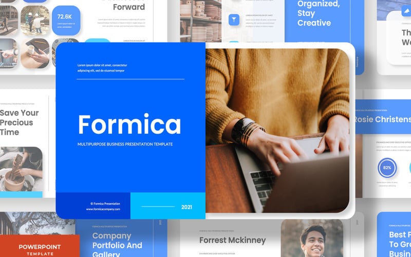 Formica -多用途商业PowerPoint模板