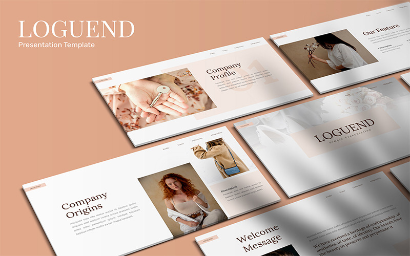 Loguend - Business Googleslides Template