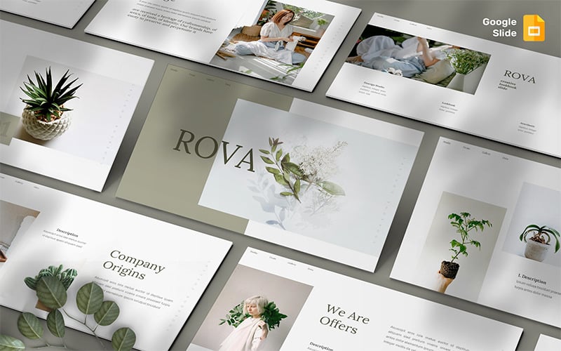 Rova - Business Googleslides Template