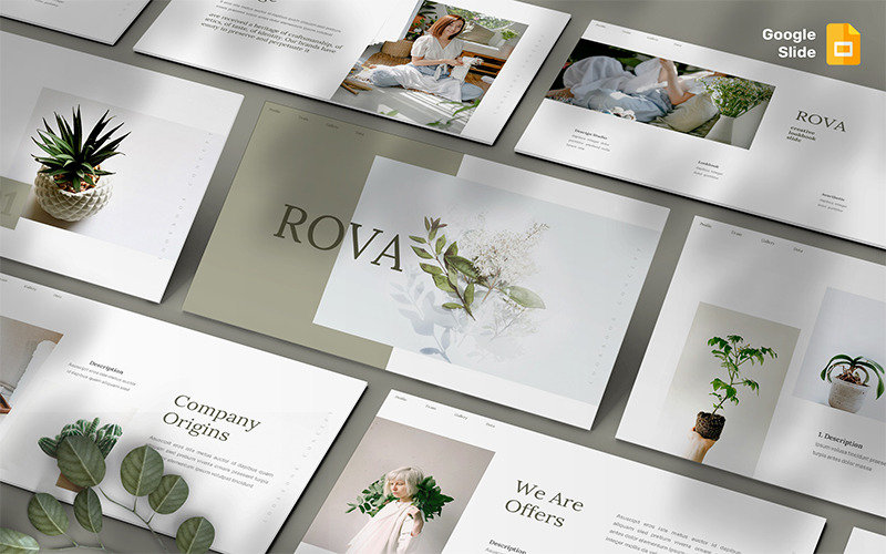 Rova -谷歌幻灯片商业模式