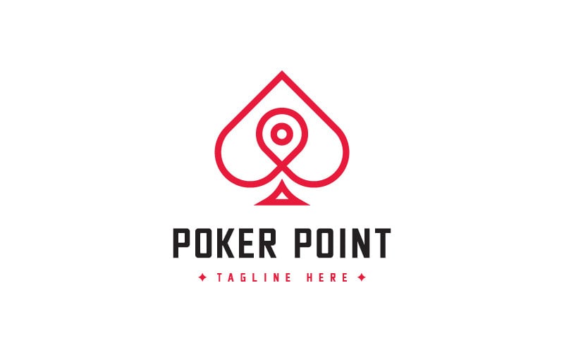 Poker Point Logo模板