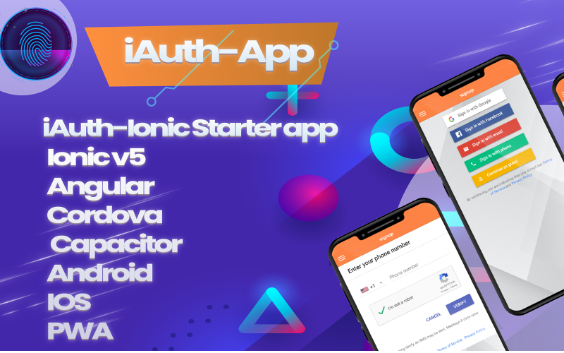 iAuthentication Ionic 5 Starter-App