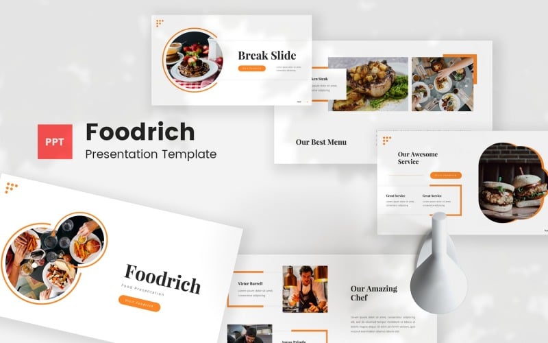 Foodrich — Food Powerpoint-mall