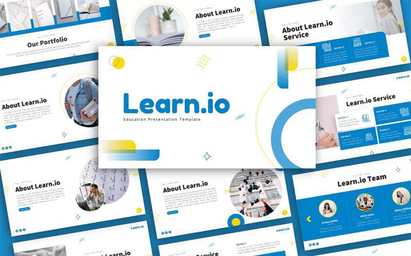 Learn.io教育演示模板