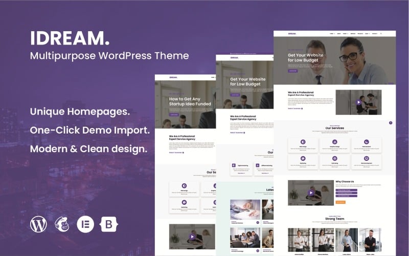 Idream Çok Amaçlı WordPress Teması