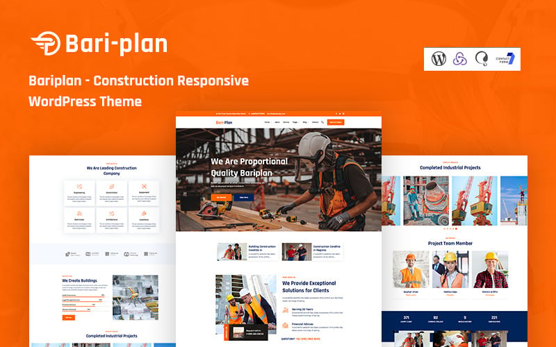 Bariplan - Tema WordPress Responsive di Costruzione