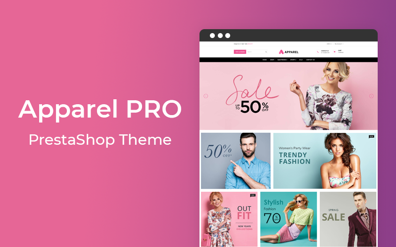 Bekleidung PRO – Responsives Prestashop-Theme