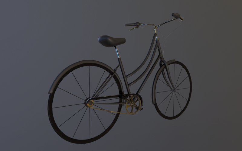 Bicicleta Sport StyleX modelo 3d