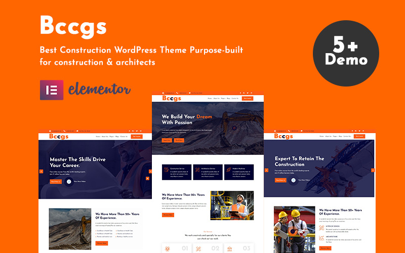 Bccgs- Konstruktion WordPress-tema