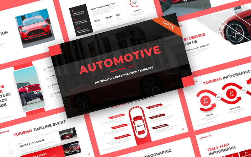 AutoMotive Automotive PowerPoint-Vorlage
