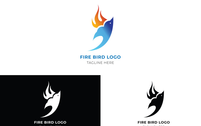 Fire Bird Logo - Modern Logo Template