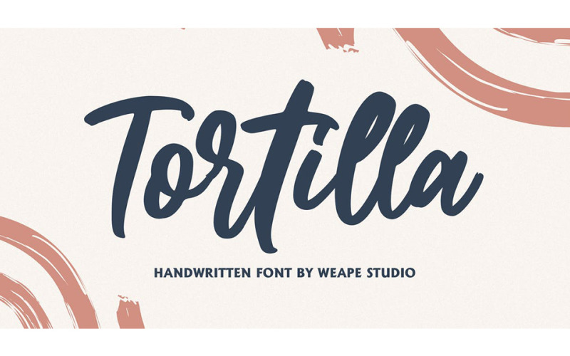 Tortilla Handwritten Font - Tortilla Handwritten Font