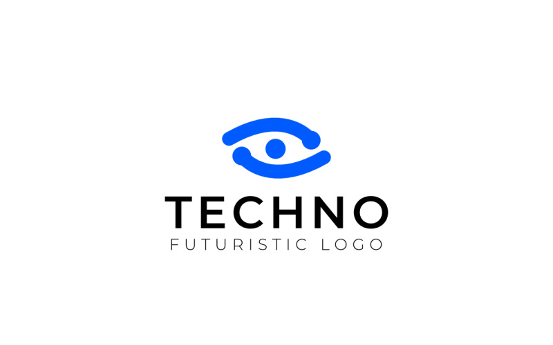 Logo intelligent d'entreprise Eye Tech