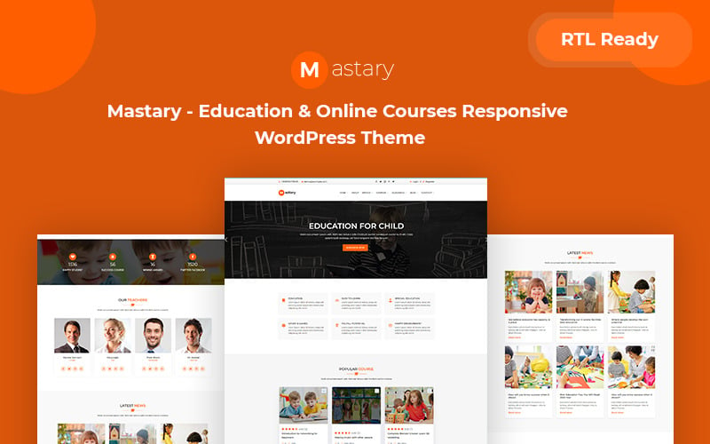 Mastary — responsywny motyw WordPress na kursy online, LMS i edukację