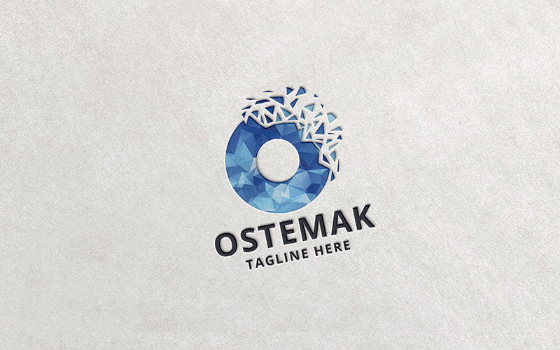 Professional Ostemak Letter O Logo