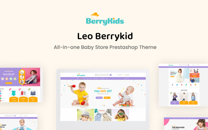 TM Berrykid - Tema de Prestashop para tienda de bebés