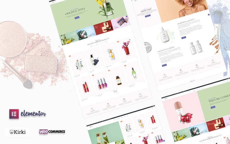 Youcare - Beauty and Cosmetics WooCommerce Elementor Theme