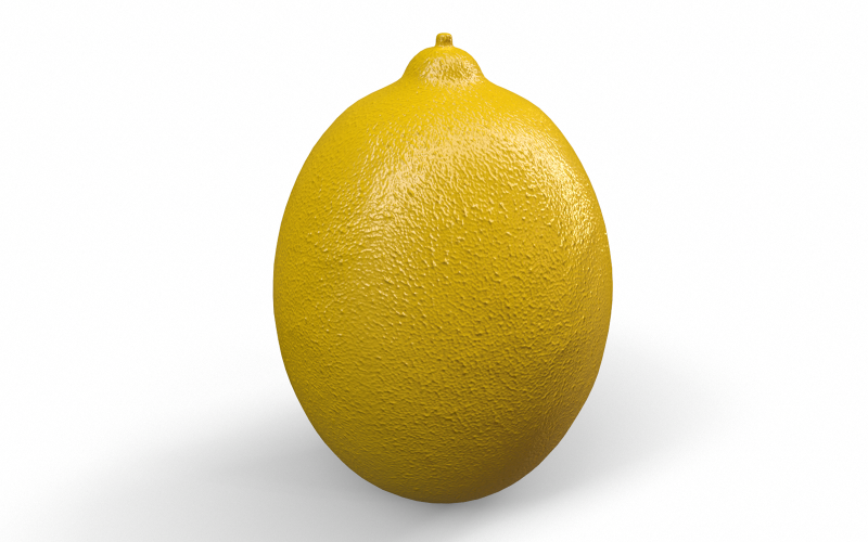 3D模型GameReady Low-poly柠檬