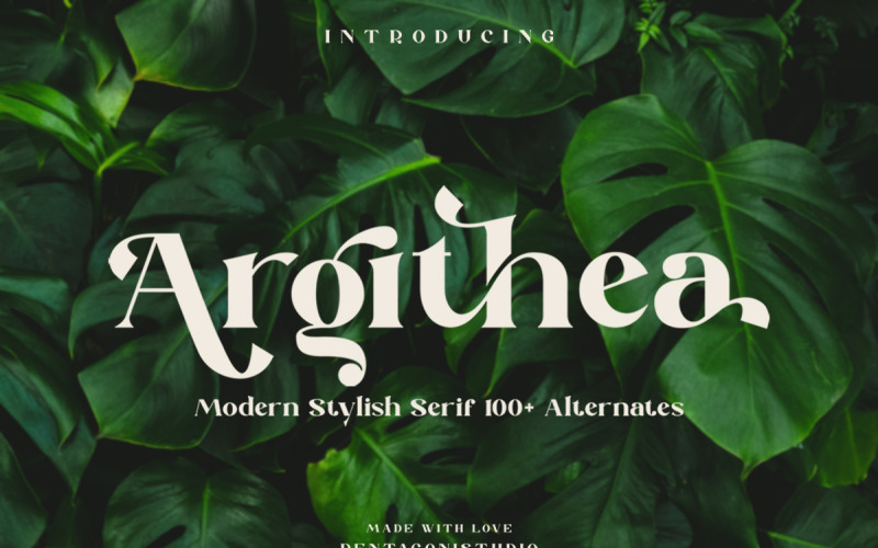 Argitea | Carattere Serif moderno