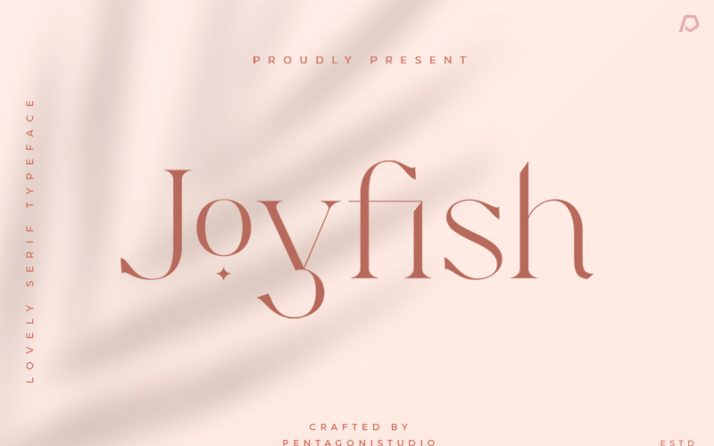 Joyfish | Härligt Serif Font