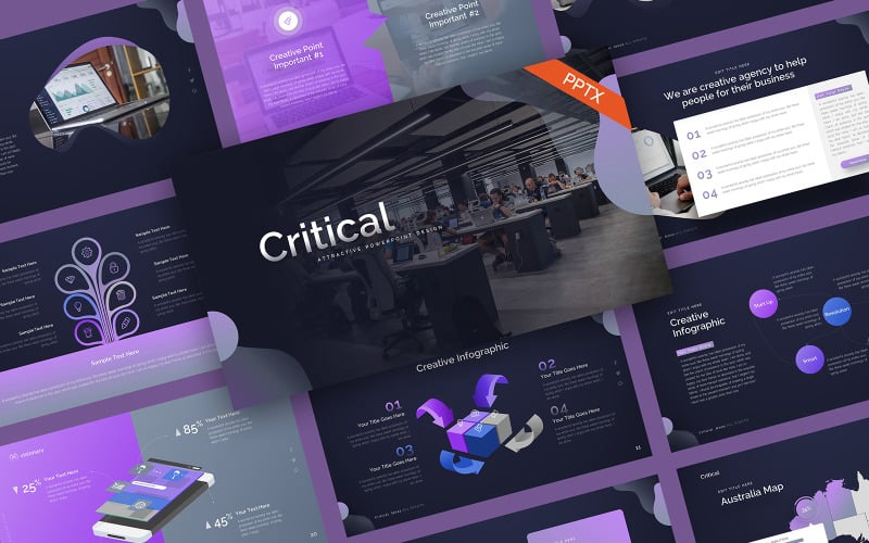 Critical Multipurpose PowerPoint Template