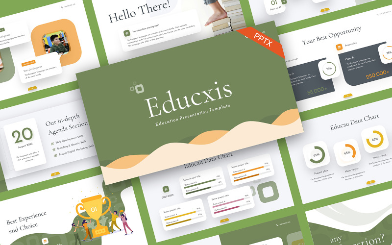 Educxis Education PowerPoint-Vorlage