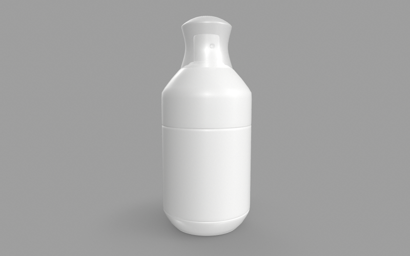 Sun cream spray Low-poly 3D model