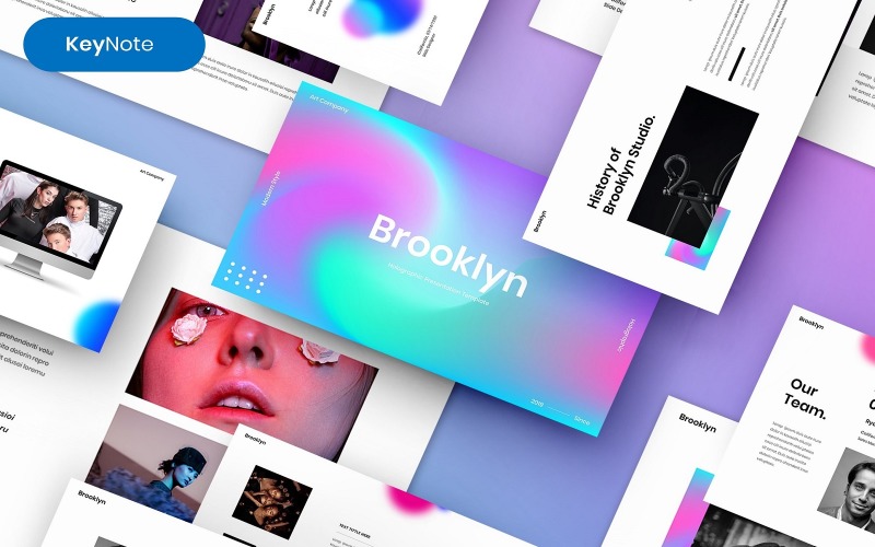 Brooklyn – Modelo de Keynote de Negócios Criativos