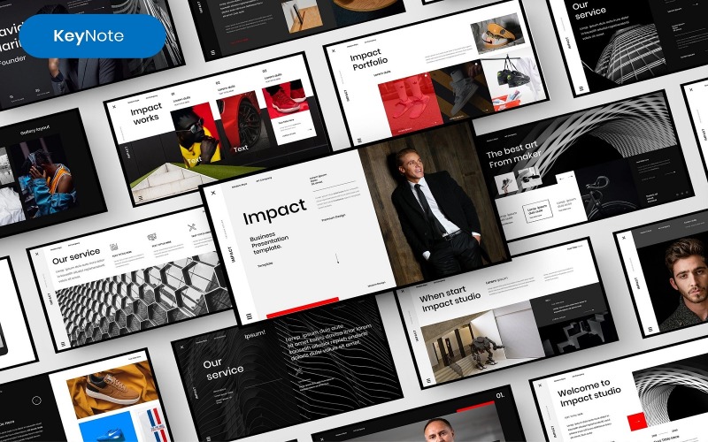 Impact – Business Keynote Template